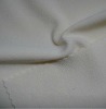 Cream bamboo fiber spandex jersey fabric with cotton