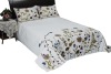 Creweled cotton Coverlet