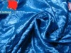 Crinkled polyester/nylon taffeta fabric