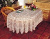 Crochet Style  PVC Tablecloth