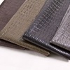 Crocodile embossed synthetic leather for handbags bags shoes
