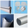 Curtain accessories-aluminum track,plastic ball chain,roller blind mechanisms,bottom tube,metal bracket-roller shade components