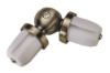 Curtain rod joints & curtain accessory