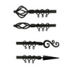 Curtain rods & curtain poles