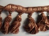 Curtain tassel fringe for home textile