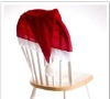 Custom Made Spandex Chair Covers--Santa hat Lycra Chair Covers