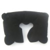 Customized size shape inflatable travel PVC neck pillow