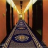 Cut pile Axminster woven carpet for star hotel Corridor