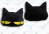 Cute Anime blak cat pillow pet