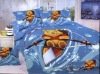 Cute Winnie pictures reactive printed kids bedding set lead a lovely life