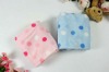 Cute dot baby gift coral fleece blanket