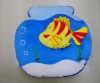 Cute fishbowl children cushion