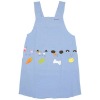 Cute small  animal  cotton pinafore