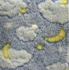 DBL SIDED LAMBIE MOON/STARS CHENILLE FABRIC