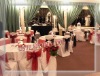 DESIGNER CHAIR COVERS AND TABLE CLOTHES