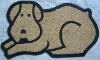 DOG SHAPE PANAMA MOULDED MATS