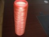 DTY polyester yarn, 300D/96F, SD, dope dyed red colors