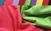 DYED POLYESTER VISCOSE SINGLE JERSEY WITH SPANDEX KNITTED FABRIC