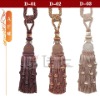 DZ0098 Fashionable ready made decorative curtain tassels