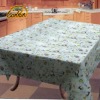 Damask Vinyl Crochet Water-resistan table Cloth tablecloth