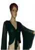 Dark Green Gypsy top Two layer