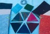 Decorated color felt