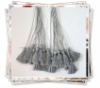 Decorative Double Tassel With Metallic Material