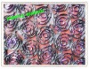 Decorative Mesh Ribbon Fabric with foil