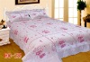 Decorative bedding, man-made silk economical classical design. factory direct supply
