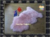 Delightful genuine sheepskin floor rug