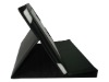 Deluxe leather  ipad case black pouch