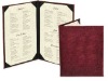Deluxe menu Cover with picture frame corners