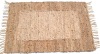 Designer leather best rug