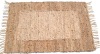 Designer leather best rug