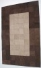 Designer leather rugs