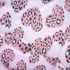 Digital Loved-heart printing on polyester/nylon fabric+spandex fabric