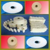 Direct manufacture of spun polyester yarn