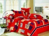 Disperse printing polyester Microfiber brushed fabric bedding setds