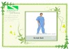 Disposable nonwoven scrub suit