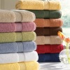Dobby bath towels