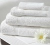 Dobby hotel towel with border