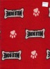 Dog paw bone printing fleece blanket polyester