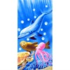 Dolphin Velvet Beach Towel