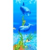 Dolphin Velvet Beach Towel