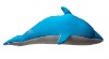 Dolphin shaped Car Hold Pillow Waist Cushion Car Throw Pillow
