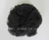 Dope Dyed Black Polyester Staple Fiber solid