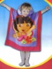 Dora-the-explorer-poncho-hooded-towcho-towel