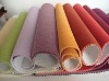 Doubel pressed nylon flocking textile