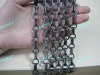 Double Hook Aluminium Chain Curtain In Gun Metal Colour