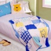 Double Side Velvet Animal Print Fleece Blankets For Baby